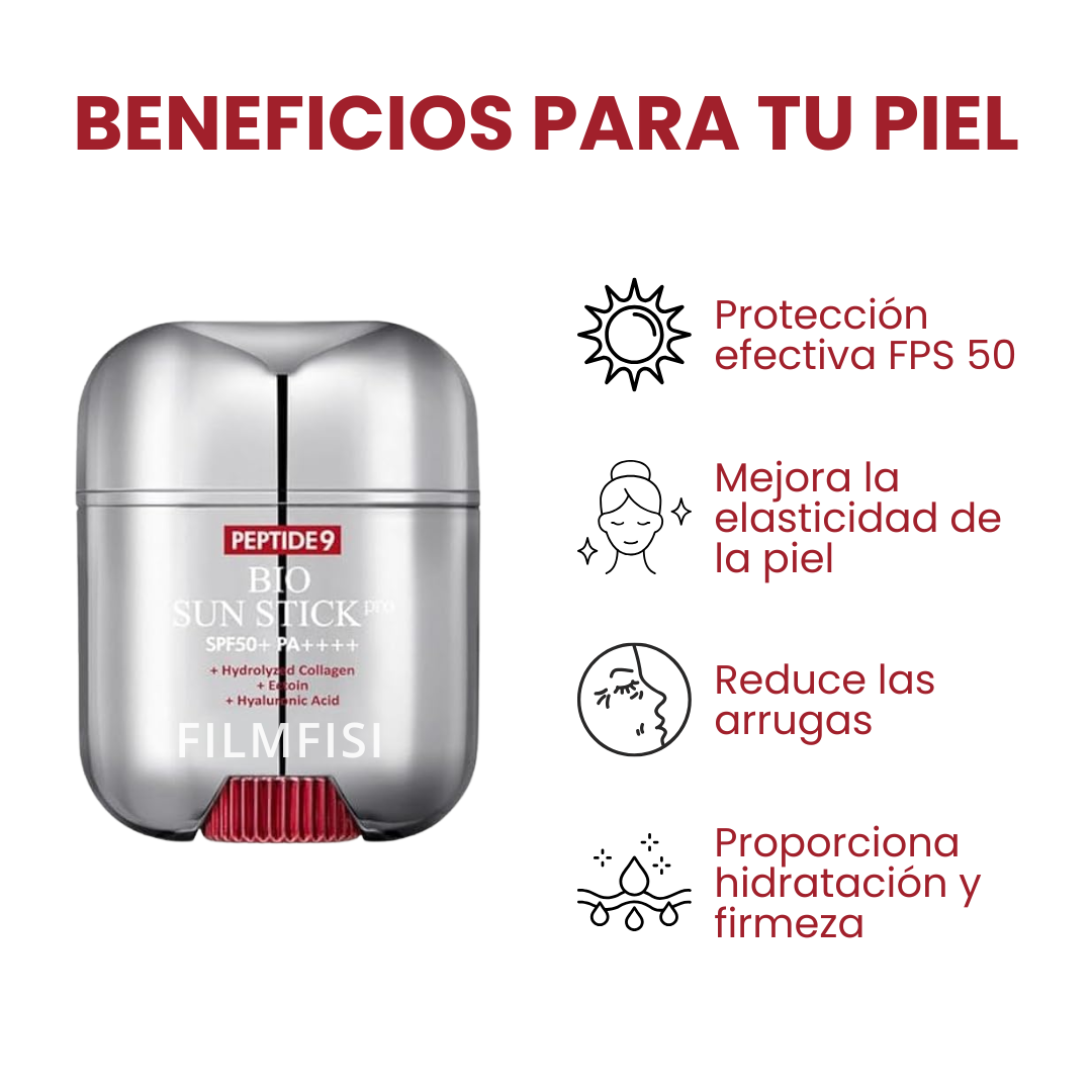 PEPTIDE 9 Bio Sun Stick Pro – Protector Solar Coreano en Barra
