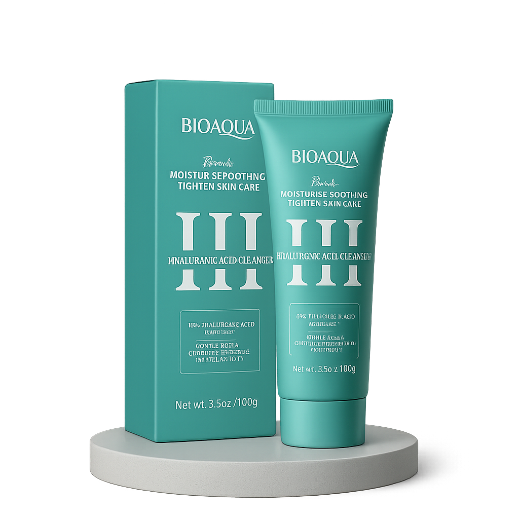 Bioaqua Hyaluronic Acid Cleanser – Jabón Hidratación Intensiva