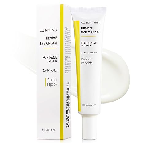 Revive Eye Cream – Retinol + Peptide | Para Ojos, Rostro y Cuello