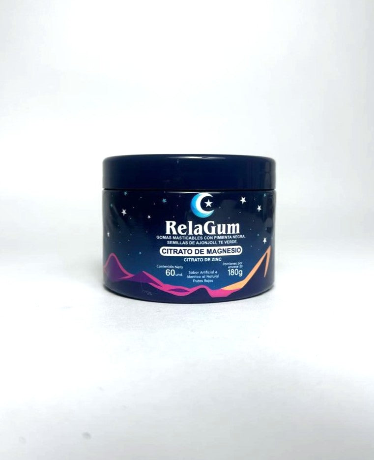 RelaGum – Citrato de Magnesio en Gomitas
