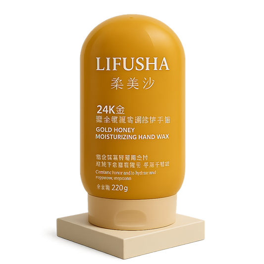 Mascarilla Peel Off Lifusha 24K Gold Honey Moisturizing Hand Wax