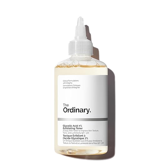 ✨ The Ordinary – Tónico Exfoliante con Ácido Glicólico 7% Aclarante para Rostro, Cuerpo y Zonas Íntimas ✨