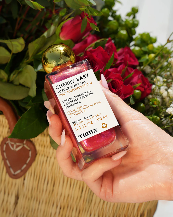 Aceite corporal de lujo Cherry Baby