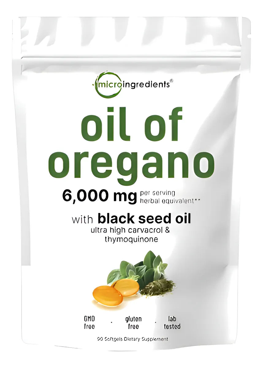 Cápsulas de Aceite de Orégano con Black Seed Oil – MicroIngredients