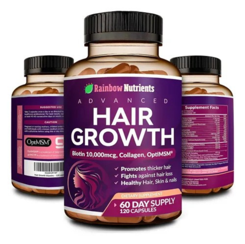 Advanced Hair Growth – Suplemento para el Fortalecimiento Capilar