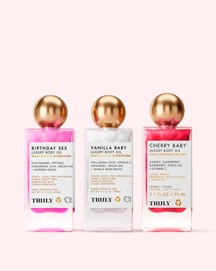 Truly Sweet Lovers Set – Colección de Aceites Corporales de Lujo