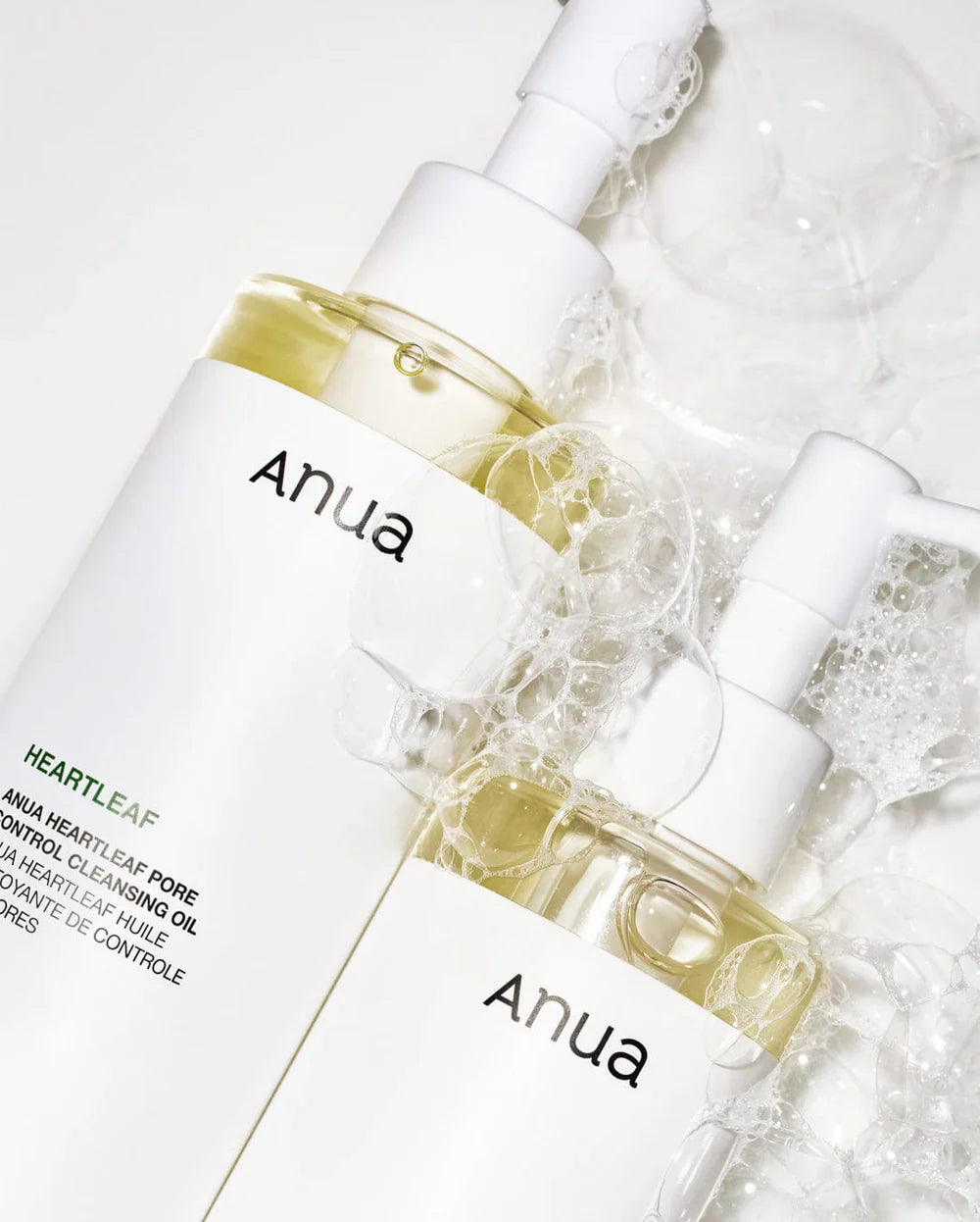Heartleaf Pore Control Cleansing Oil – ANUA (Aceite Limpiador Control de Poros, 200 ml).